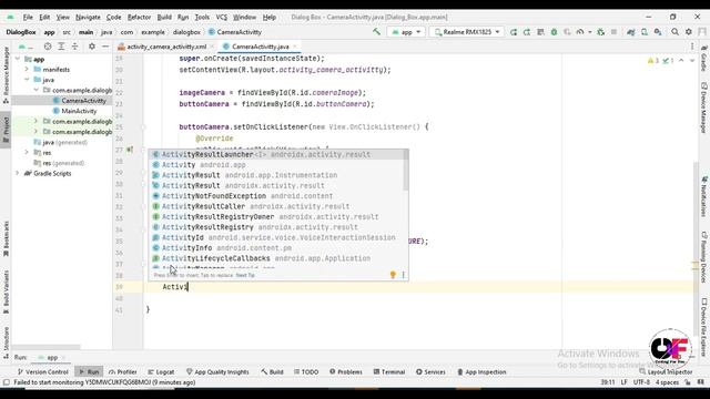 Upload Image Using Camera | Get Image From Camera | Take Image From Camera in Android Studio