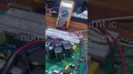 Media inverter type AC PCB repair #find-unknown ic#industrial #repair #airconditioner
