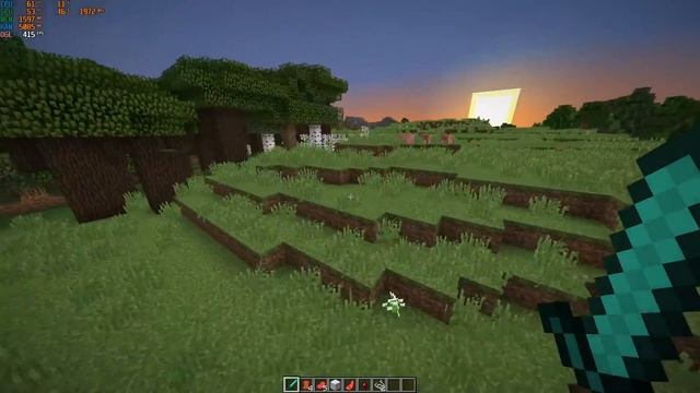 RTX 3060 i7-10700f Minecraft Benchmark (1.8)
