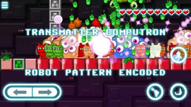 Colorful boss battle in a user-created Robot Wants Kitty stage