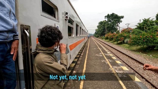 I rode half way across java in economy class, twice