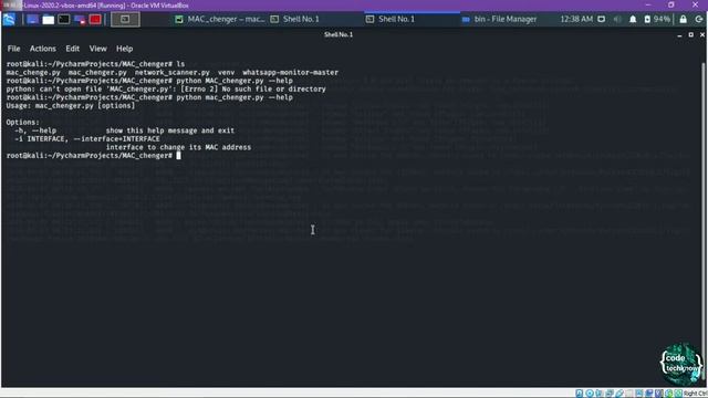 1.9 Handling Command-line Arguments and Initialising Variables Based on Command-line Arguments.