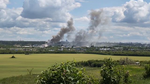 Пожар на заводе ВКСМ в микрорайоне Придонской. 🔥