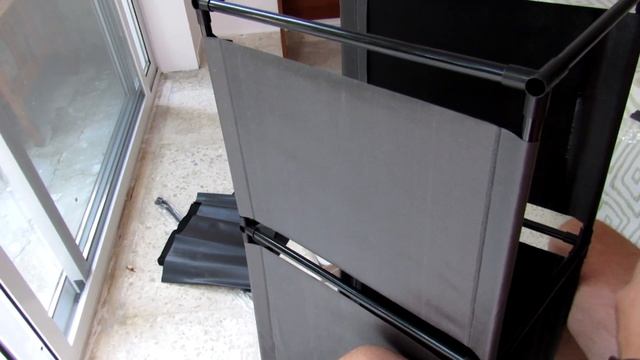 Fabric Wardrobe from Lidl Livarno Living. How To Assemble