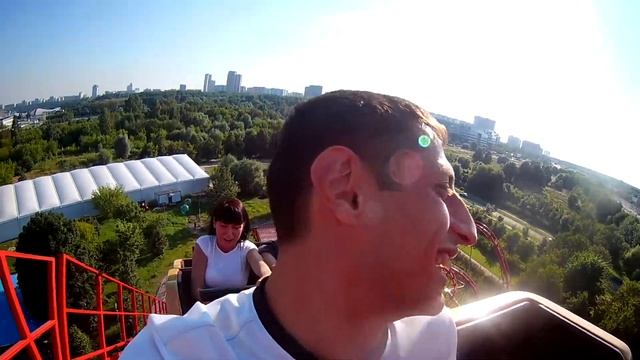 Москва парк сказка. Русские горки метро крылатское