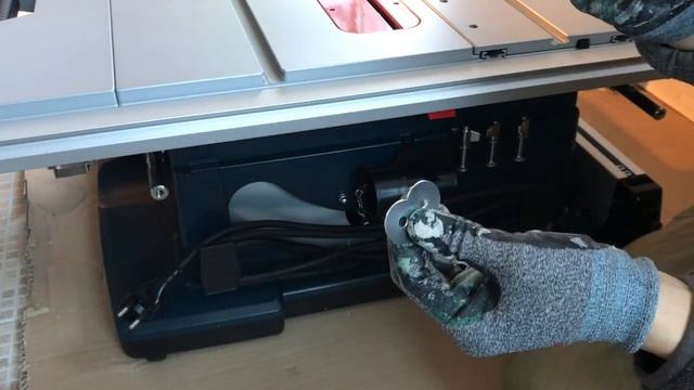 BOSCH GTS 10XC TableSaw setting video