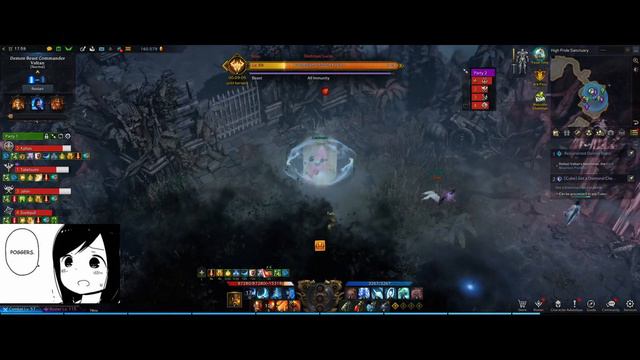 Lost Ark - Normal Valtan Gate 1 FI Wardancer POV