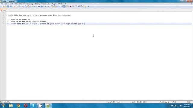 BeginnersProgramming - Homework - Lesson 1