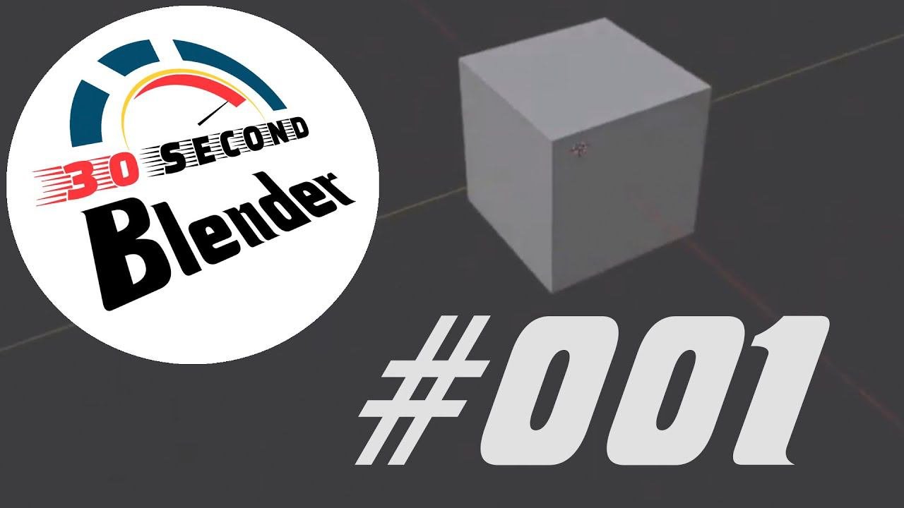 |30 second| - Blender 2.8 - Навигация как в MODO, Maya