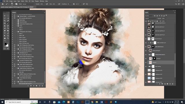 Realistic Watercolor Photoshop Tutorial