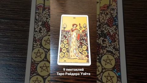 9 пентаклей значение карты. Таро