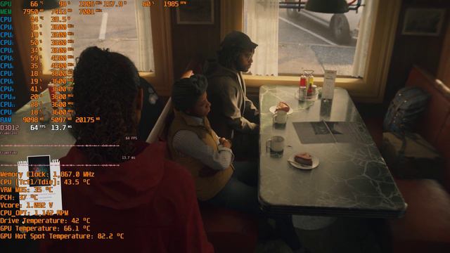 Alan Wake 2 2023 11 11  Ryzen 5600 with kfa2 2060 16 gb.
