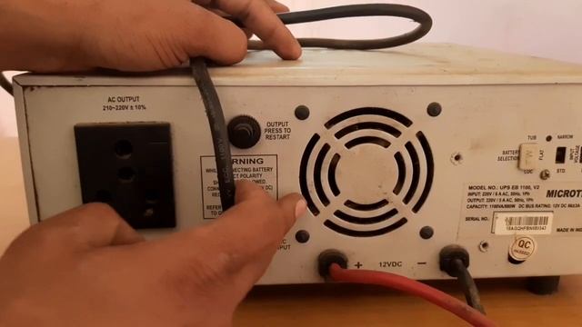 Microteck Inverter hidden switch settings| back panel satting| Inverter EB1100 back side #inverter