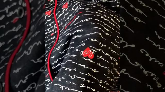 КБ-021. Пижама женская с брюками "Сердце с надписями"
