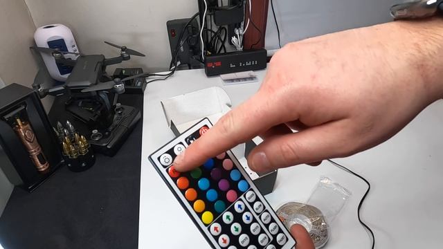 LED Strip Lights with 44 Key Remote 50 ft, Multi-Color RGB SMD5050 LED Lights ,12 Volt Color