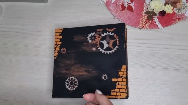 обзор 2х проектов перед отпуском/ быстрая болтовня/скрапбукинг