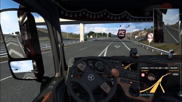 Luxurious Truck Speed Test Mercedes Benz New Actros GigaSpace