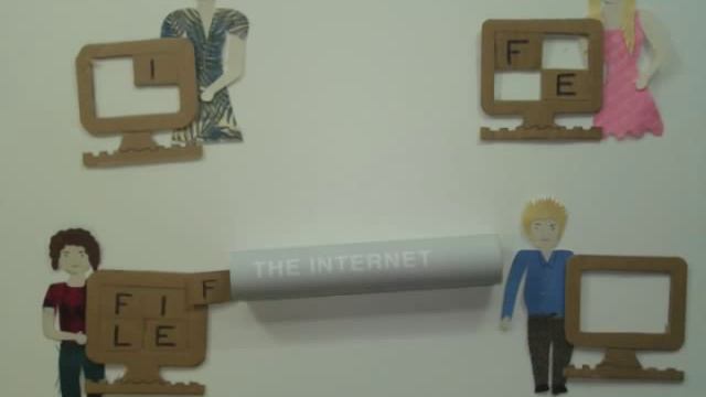 How BitTorrent Works (Explained With Cardboard Cutouts)