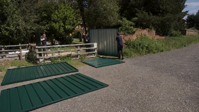 How to build a flat pack storage container.