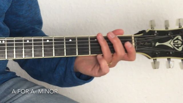 Easy Blues in A-Minor (Sheet Music & TAB) GUITARTUTORIAL