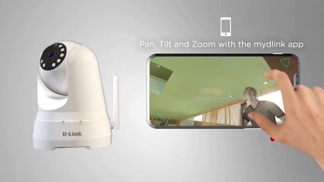 D-Link Full HD Pan and Tilt WiFi Camera DCS-8525LH