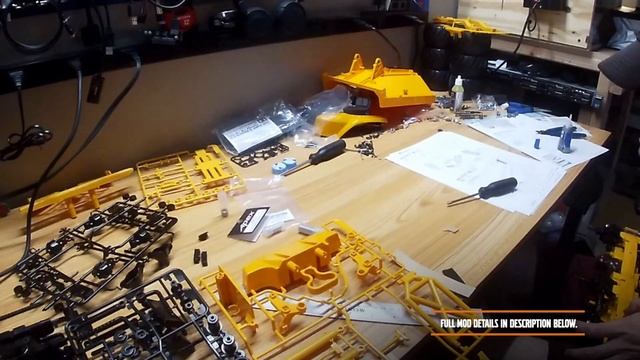 How to modify a Volvo 6x6 Haul Truck R/C