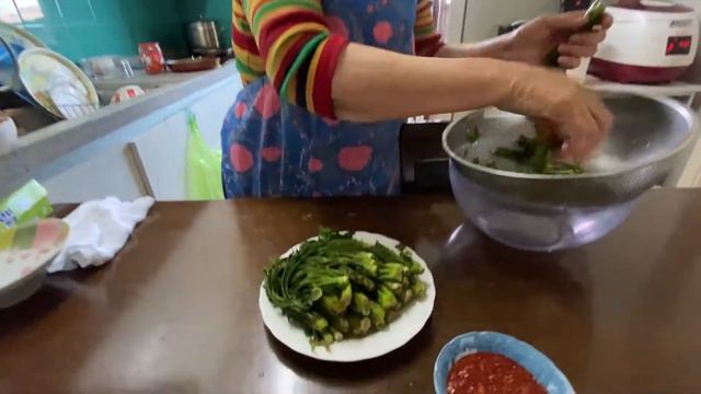 참두릅데침/초고추장 만들기