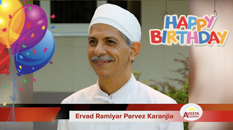 April 19 Happy Birthday Ervad Ramiyar Karandjia! С днём Рождения Эрвад Рамияр Парвез КАРАНДЖИЯ! 2024