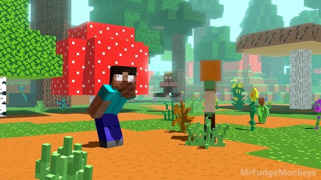 Hot Alex and Steve Life in Minecraft Animation