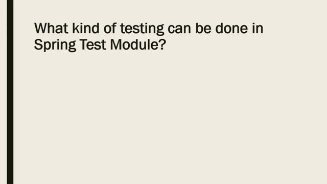 Spring Certification| Interview Questions and Answers | Spring Framework Training 1