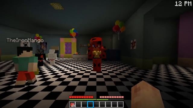 HOW TO MAKE A PORTAL TO THE FNAF FIVE NIGHTS IN ANIME 2 DIMENSION - MINECRAFT FNIA 2