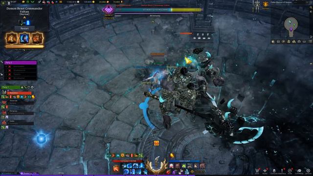Lost Ark🔸 Glavier(1482) Solo Carry G1-G2 Valtan[Salvation Set]