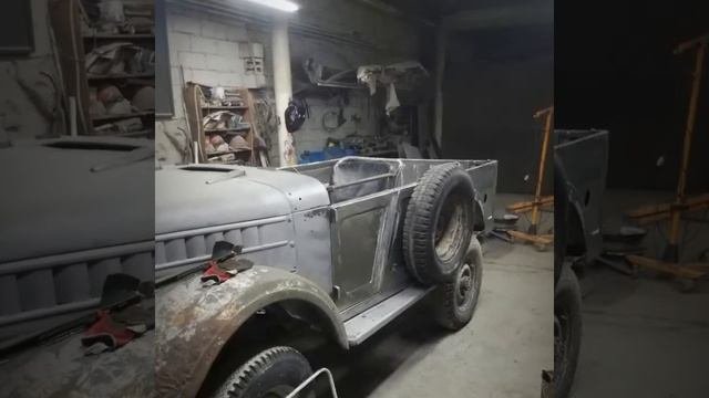 Реставрация газ 69.часть 7.