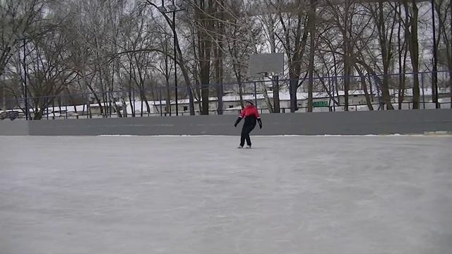 Жигулёвск, шк № 10, тренировка, катание на коньках, 18.02.2024г.