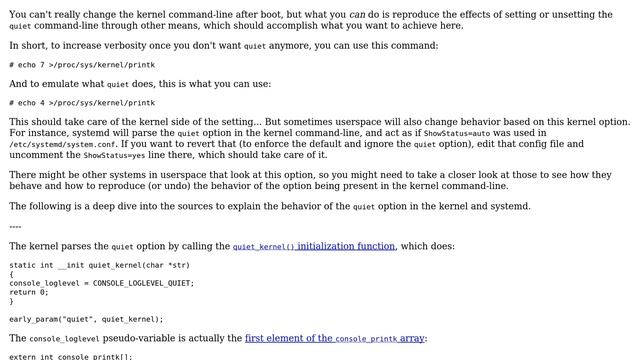 Linux Modify/Add Kernel Command Line from InitramFS "UserSpace"