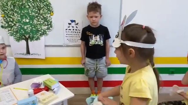 Инсценировка отрывка из сказки К.И. Чуковского «Айболит» старшая группа