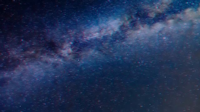 Blender 3D Analgyph Starfield