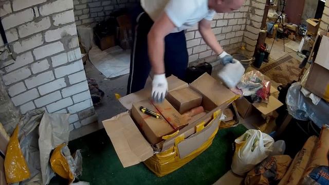 Обзор и распаковка посылки 69 кг  Маленькая на этот раз..