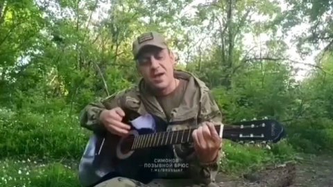 Актуальная песня на слова Олеси Куликовой в исполнении командира танковой роты с позывным «Кобра».