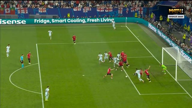 Грузия - Португалия. Голы и лучшие моменты (видео). Чемпионат Европы-2024. Футбол