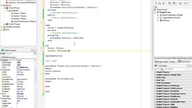 Урок 4 Delphi xe (Однопоточность)