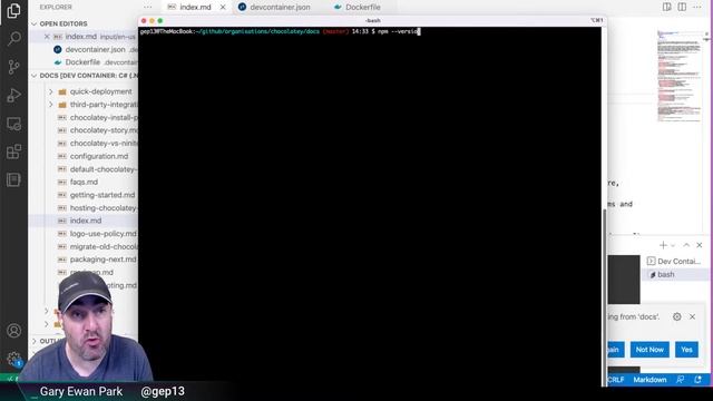 Using devcontainer json file locally through Docker Desktop
