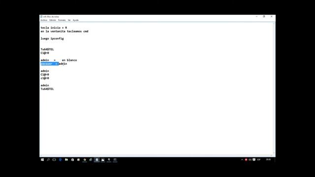 CAMBIAR CONTRASEÑA DE WIFI