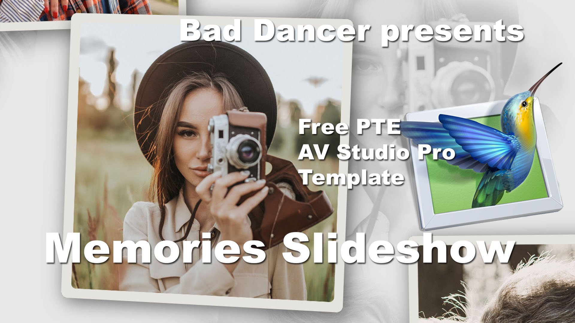 Free PTE AV Studio Template - Memories Slideshow ID 24082023