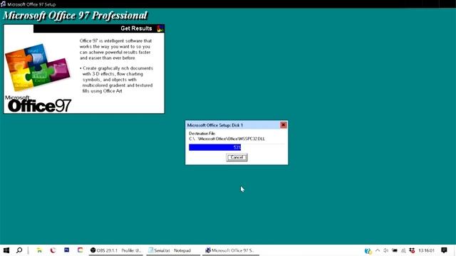 Office 97 on Windows 10?! Will it work? Let's Try!
