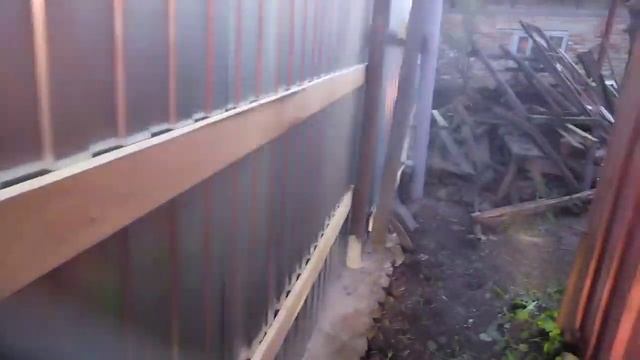20 метров забора за 20 тысяч рублей своими руками.