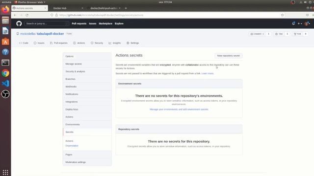 Pubblica su Docker Hub con le GitHub Actions