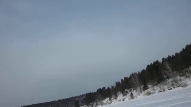 На снегоходе по зимнему Чумышу