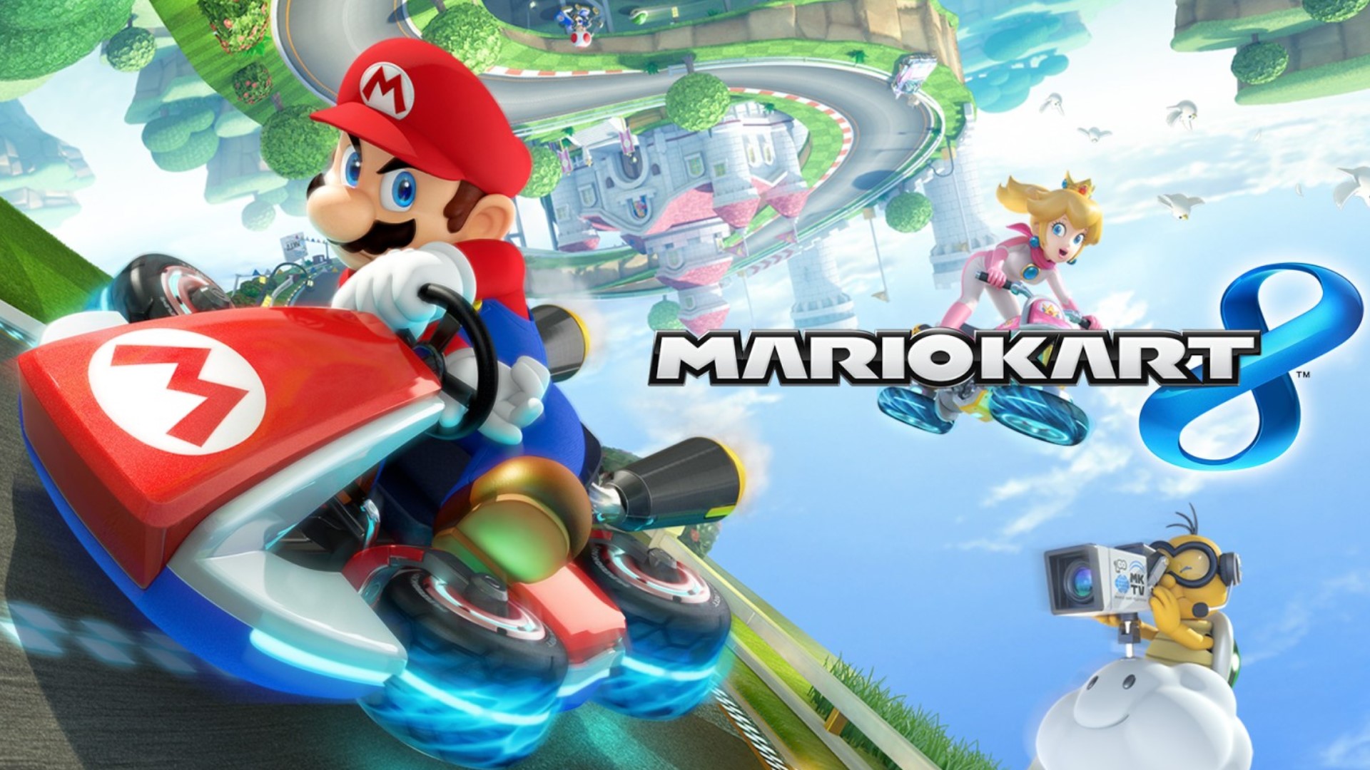 Обзоры игры - Mario Kart 8 Deluxe # 3. HD - Full. 1080p.