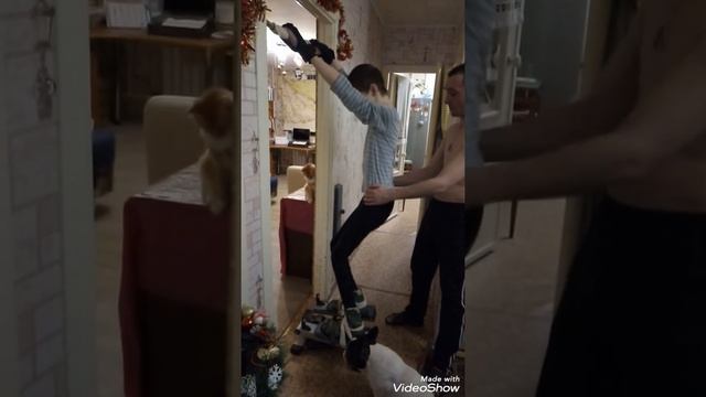 новый тренажёр "мне его слепили из того что было"